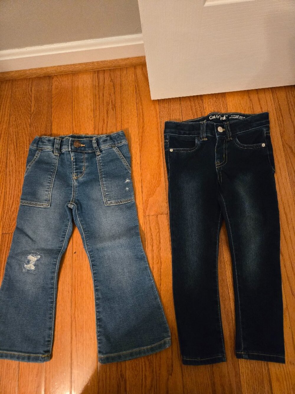 Girls size 3T Bundle of two pairs of jeans